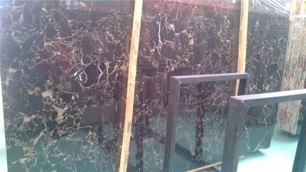 black and gold portoro marble for decoration