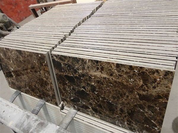 dark emperador  brown marble floor tiles for bathroom(001)