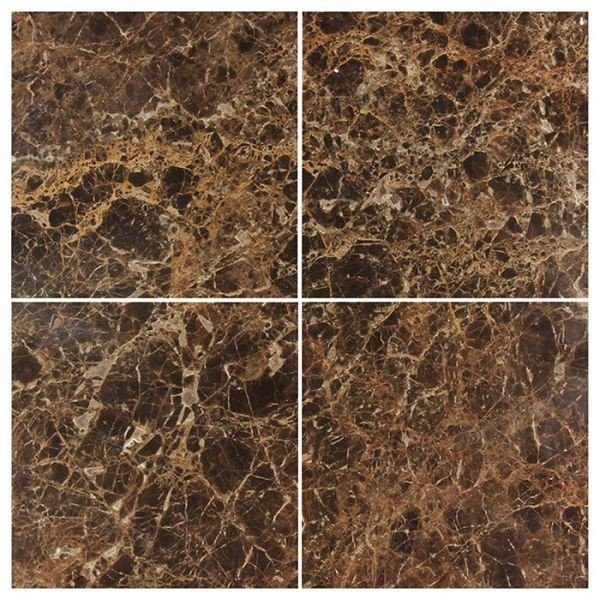 dark emperador  brown marble floor tiles for kitchen(001)