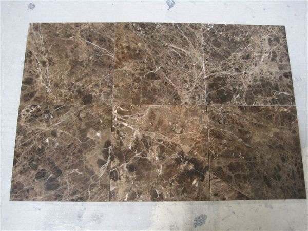 dark emperador marble floor tiles(001)