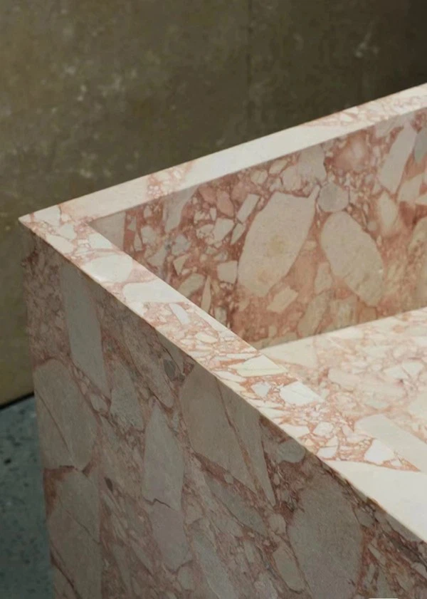 Breccia Perniche Marble sinks