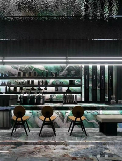 Botanic Wave Kuvarsit Tezgahlar