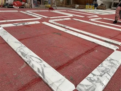 Calacatta beyaz mermer pencere eşikleri