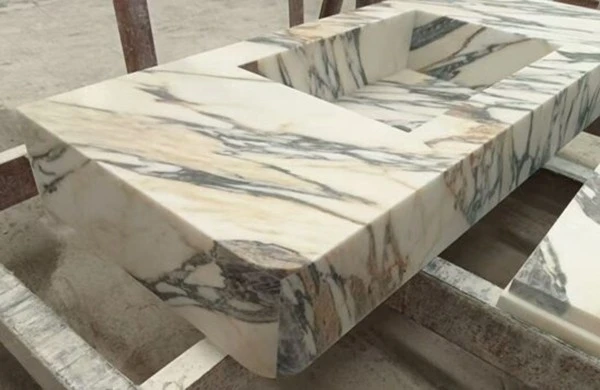 Arabescato white Marble Washing Basins